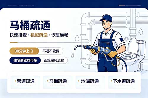 义乌马桶疏通